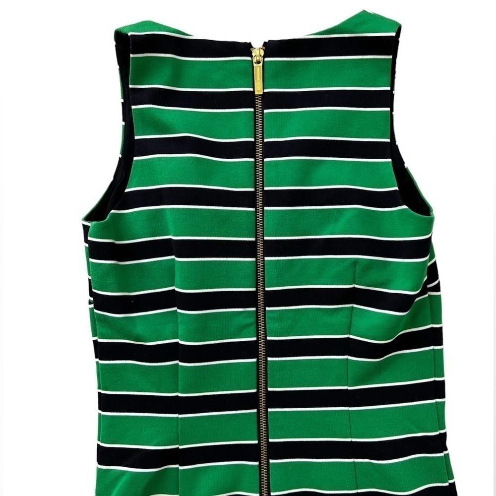 Michael Kors Striped Green Mini Dress XSmall - Picture 4 of 5
